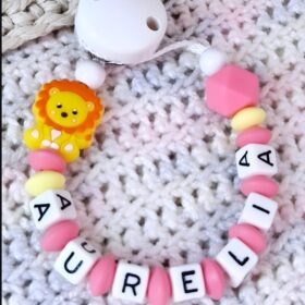 🩷Schnullerkette "AURELIA" 🩷🦁