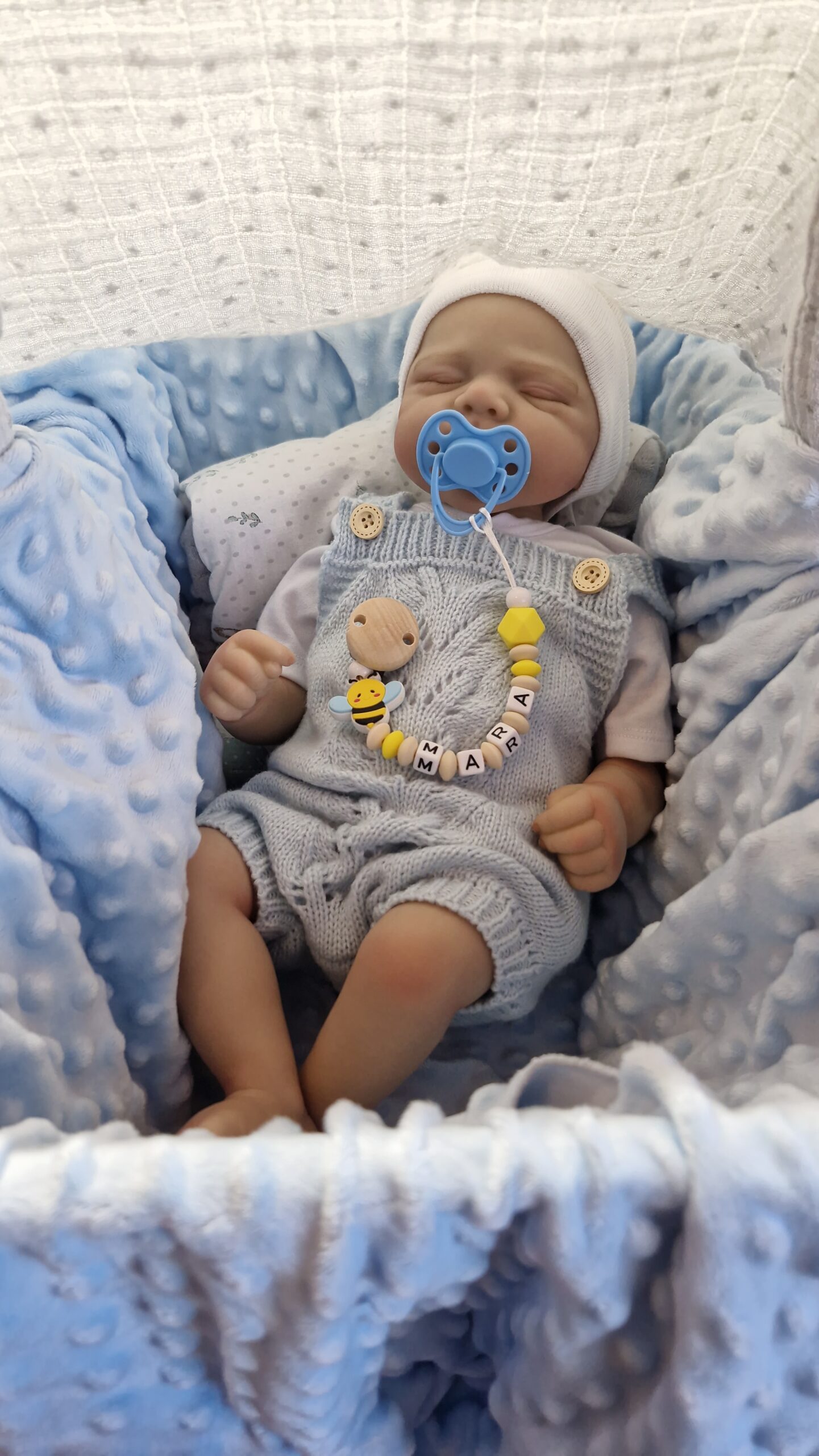 💛Schnullerkette "MARA" 🐝💛 – Bild 3