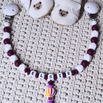 💜Kinderwagenkette "ELSIE" 🎈💜