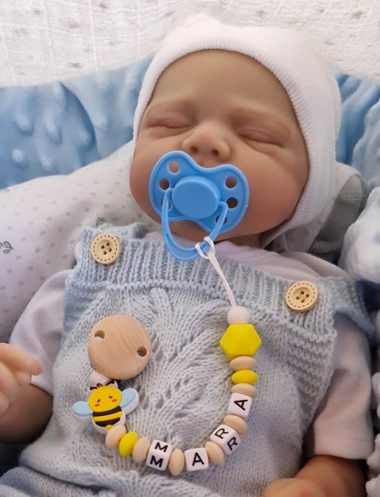 💛Schnullerkette "MARA" 🐝💛 – Bild 2