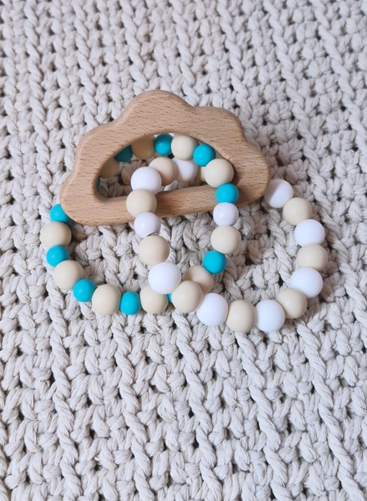 ⛅Holz-Silikon Greifringe 🌈🌳 – Bild 5