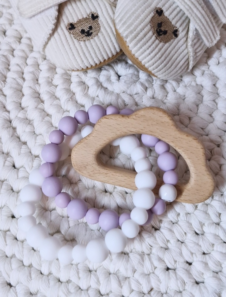 ⛅Holz-Silikon Greifringe 🌈🌳 – Bild 4