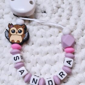 🦉Schnullerkette "SANDRA" 🦉