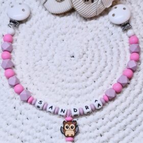 💜Kinderwagenkette "SANDRA"💜🦉