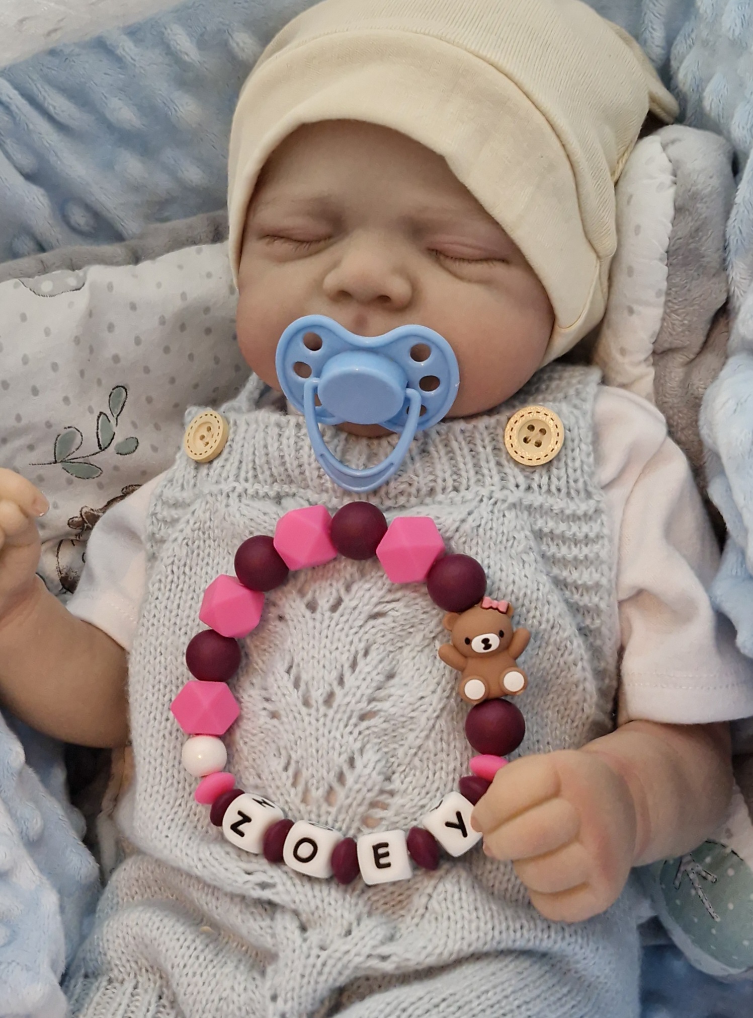 🎀Greifring / Beißring "ZOEY" 🧸🎀 – Bild 2