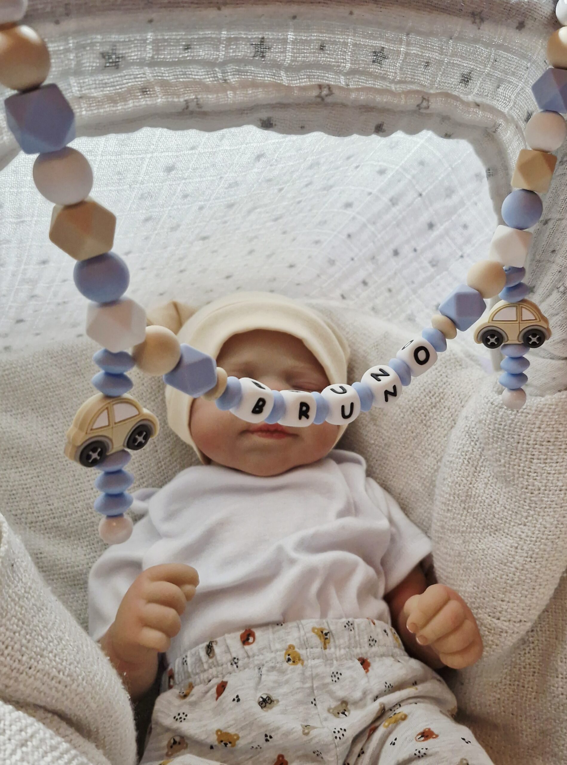 🚙Kinderwagenkette "BRUNO" 🩵 – Bild 2