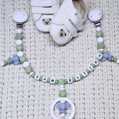 💚Kinderwagenkette "SAM" 💚🐘