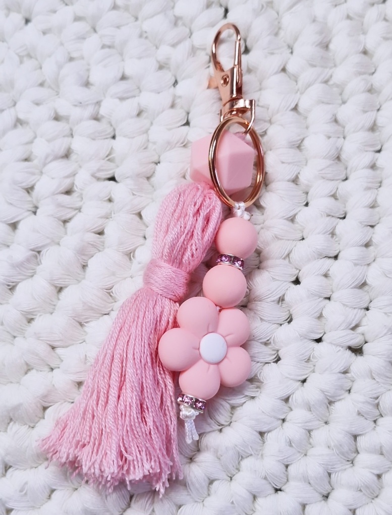 🎀Schlüsselanhänger mit Quaste💗 – Bild 6