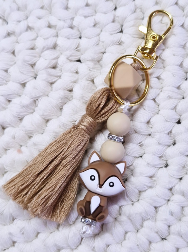 🎀Schlüsselanhänger mit Quaste💗 – Bild 8