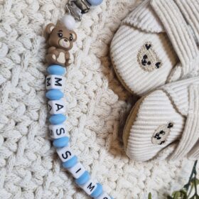 🧸Schnullerkette "MASSIMO" 🩵🧸