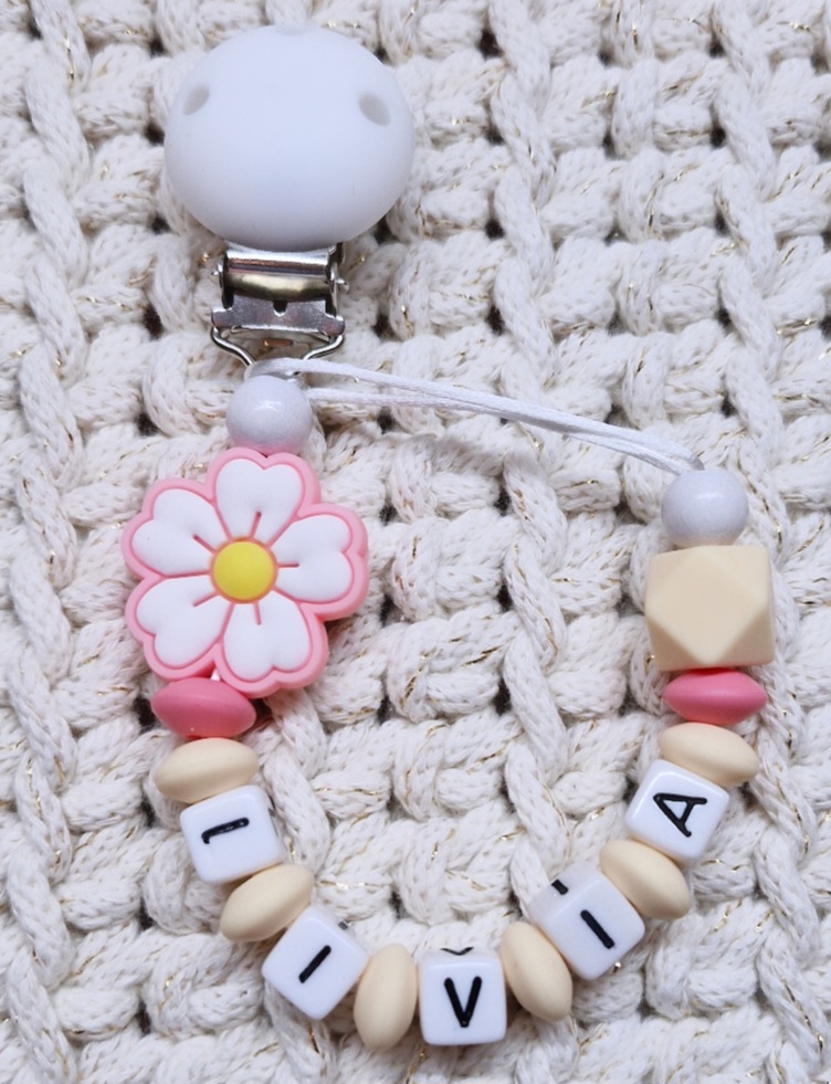🌺Schnullerkette "LIVIA" 🌺 – Bild 2