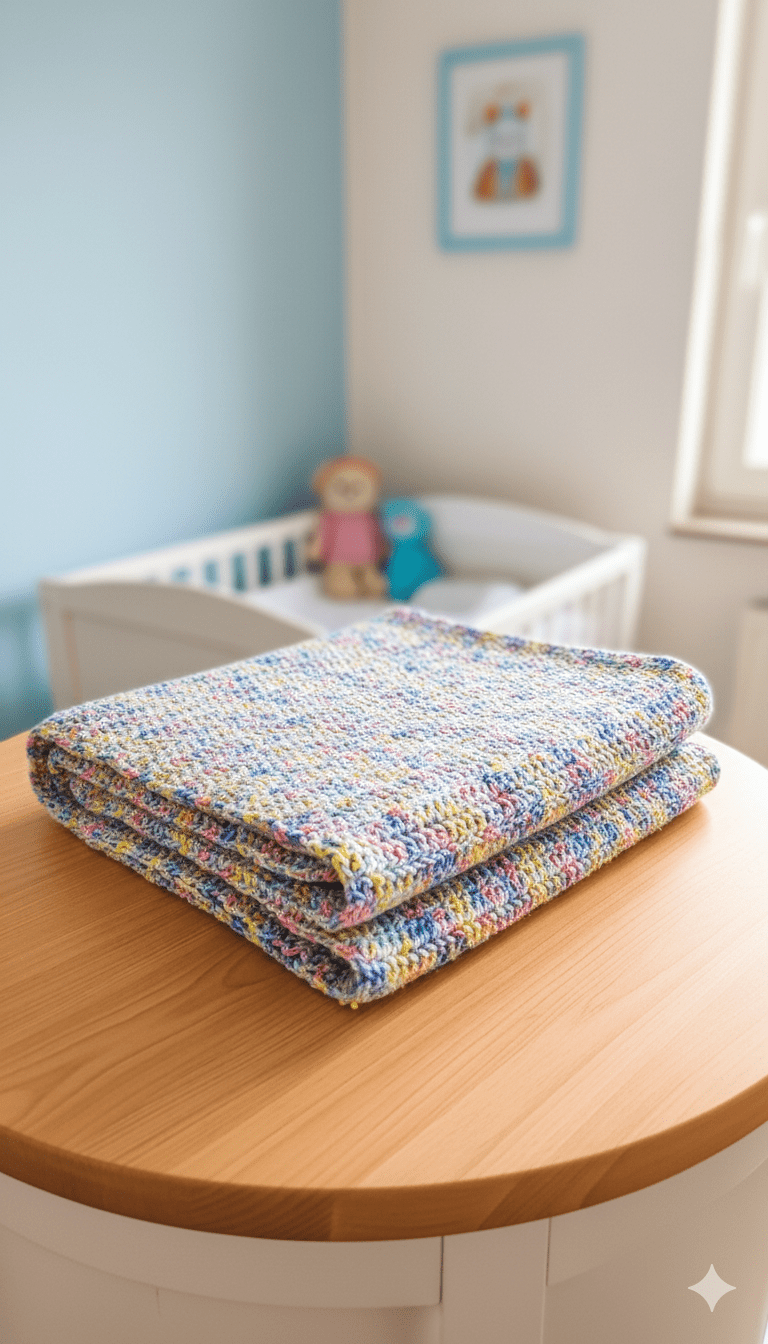 ✨🌈 Baby-Kuscheldecke ✨🌈 – Bild 2