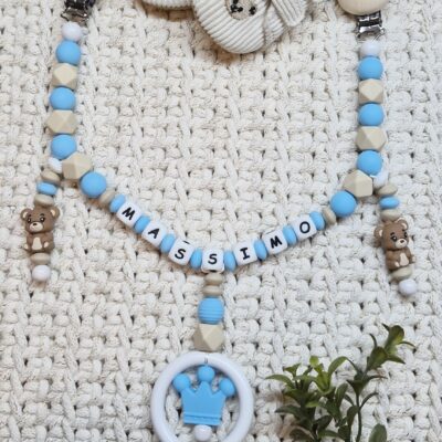 🩵Kinderwagenkette "MASSIMO"🧸