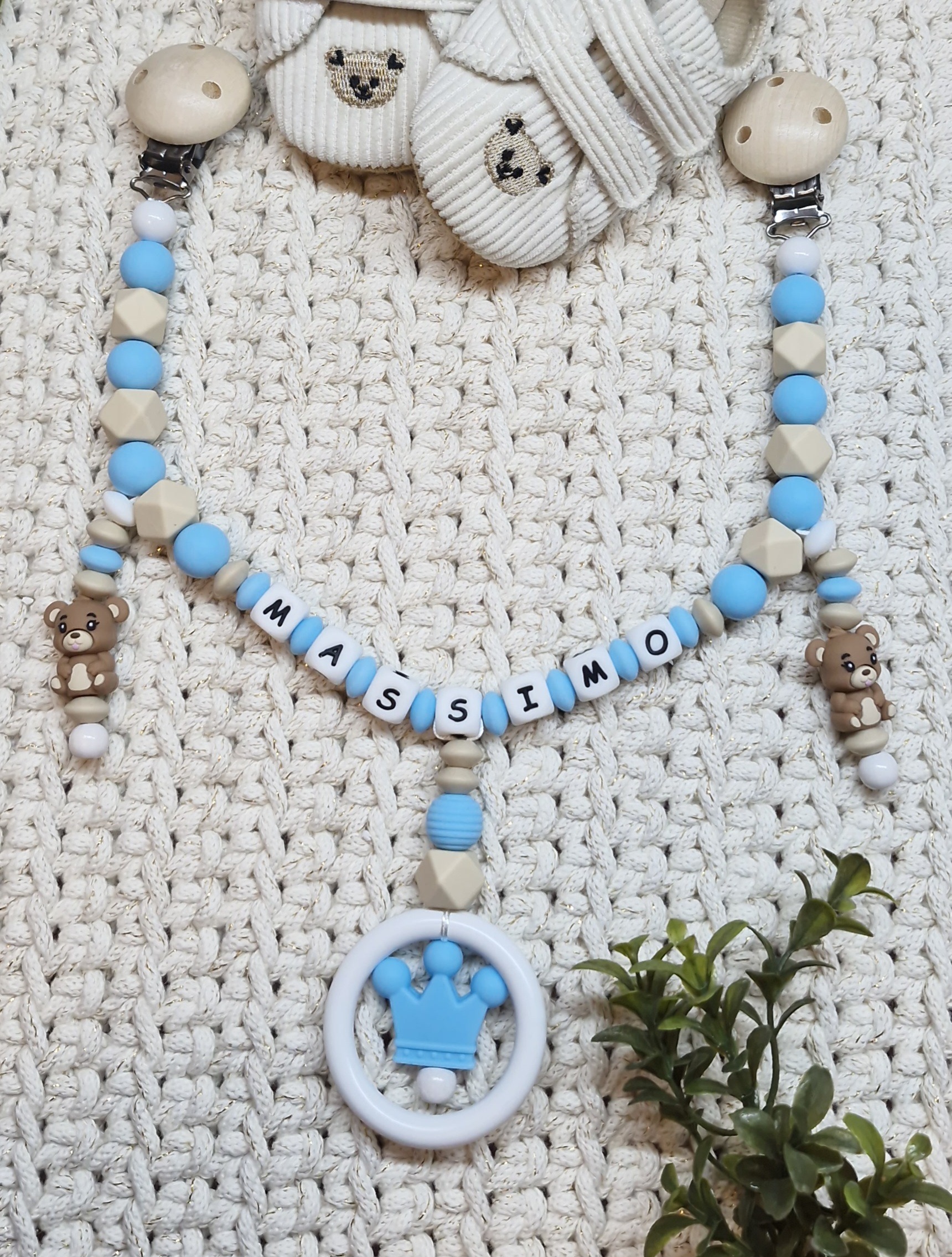 🩵Kinderwagenkette "MASSIMO"🧸