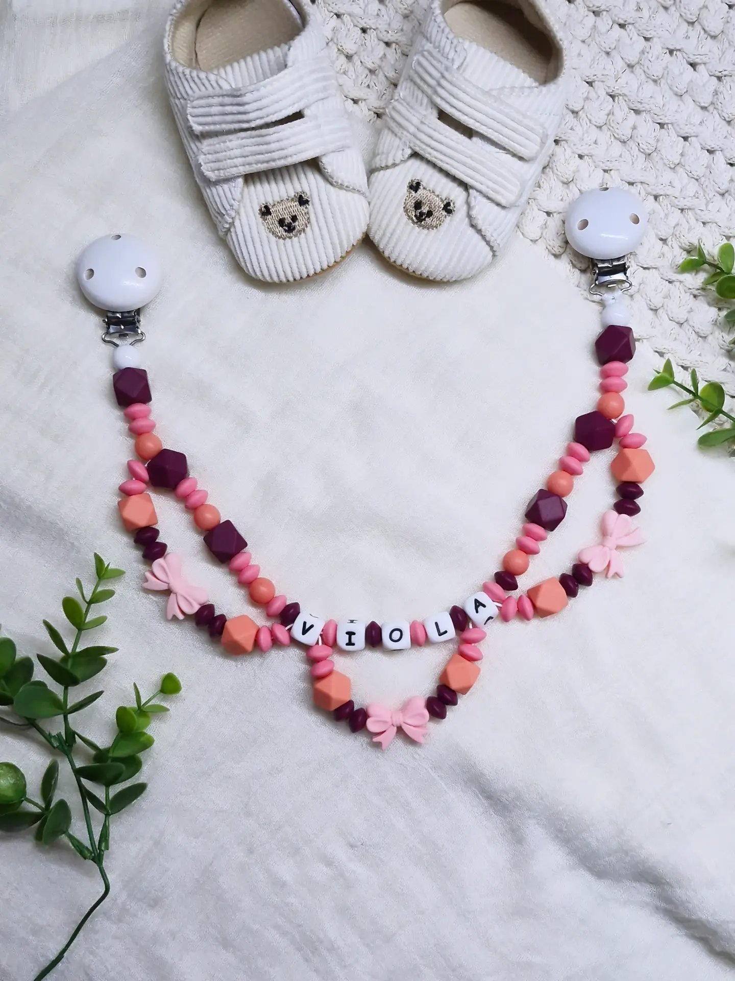 🎀Wagenkette "VIOLA" 🎀💖