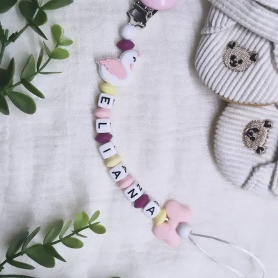 💗Schnullerkette "ELIANA" 💗🎀