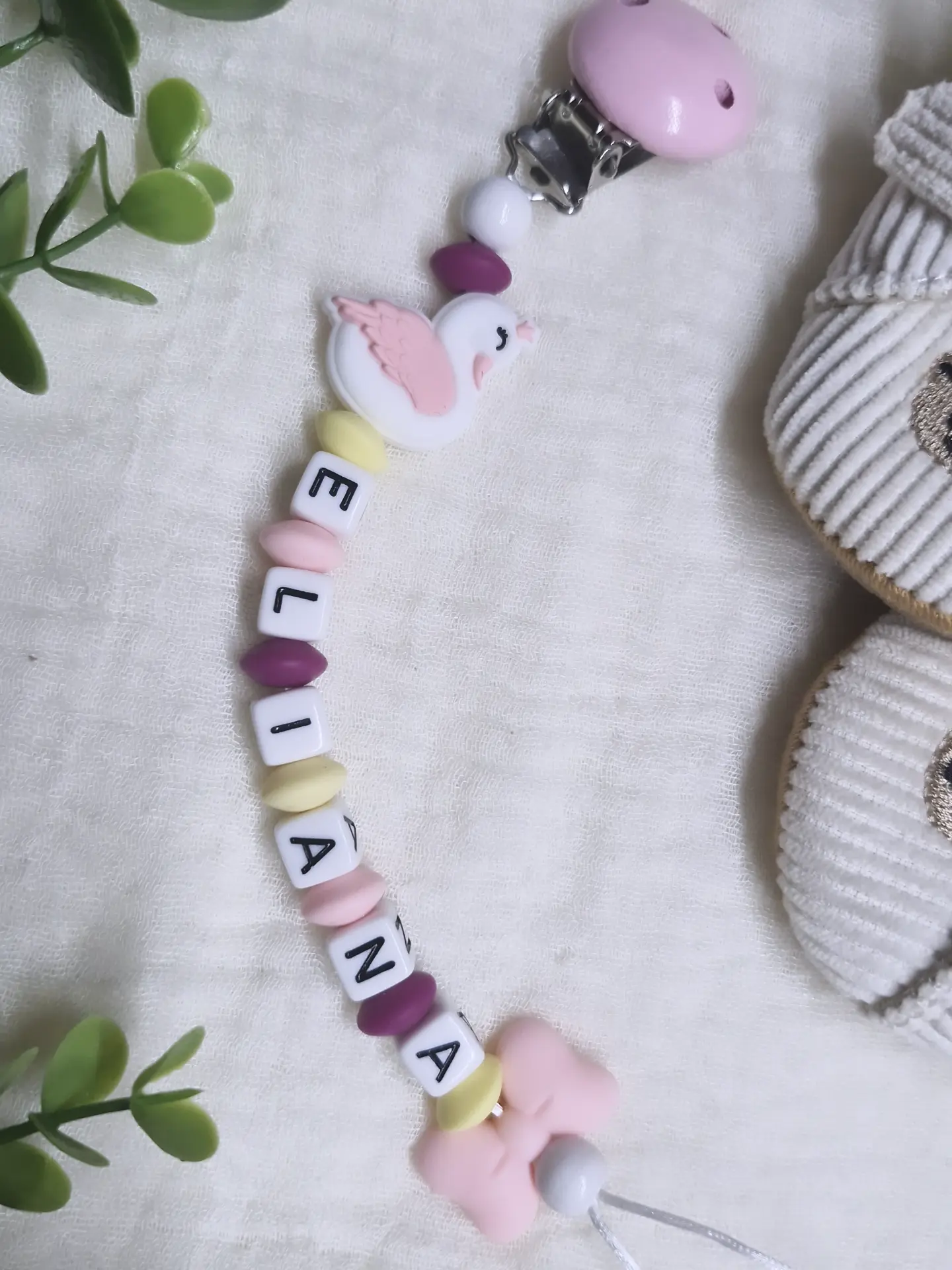 💗Schnullerkette "ELIANA" 💗🎀 – Bild 2