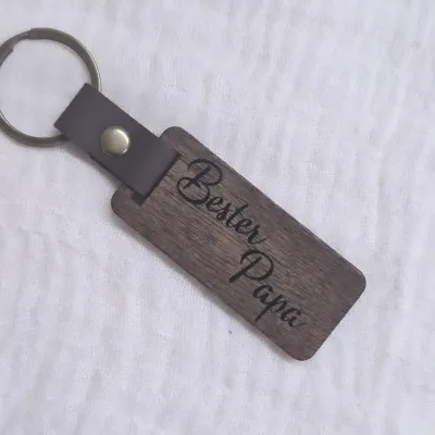 Holzanhänger "BESTER PAPA"