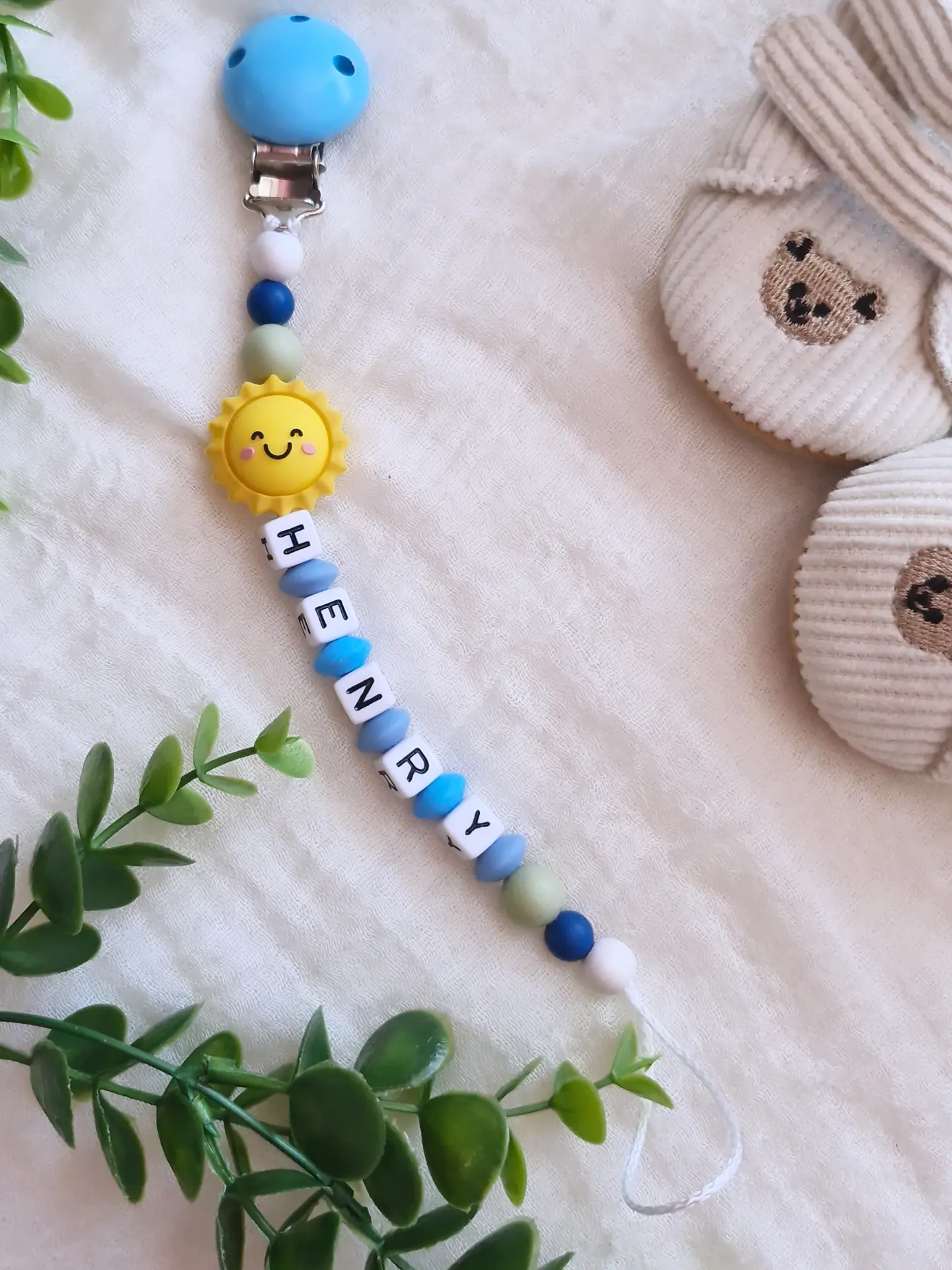 💙Schnullerkette "HENRY" 🌞