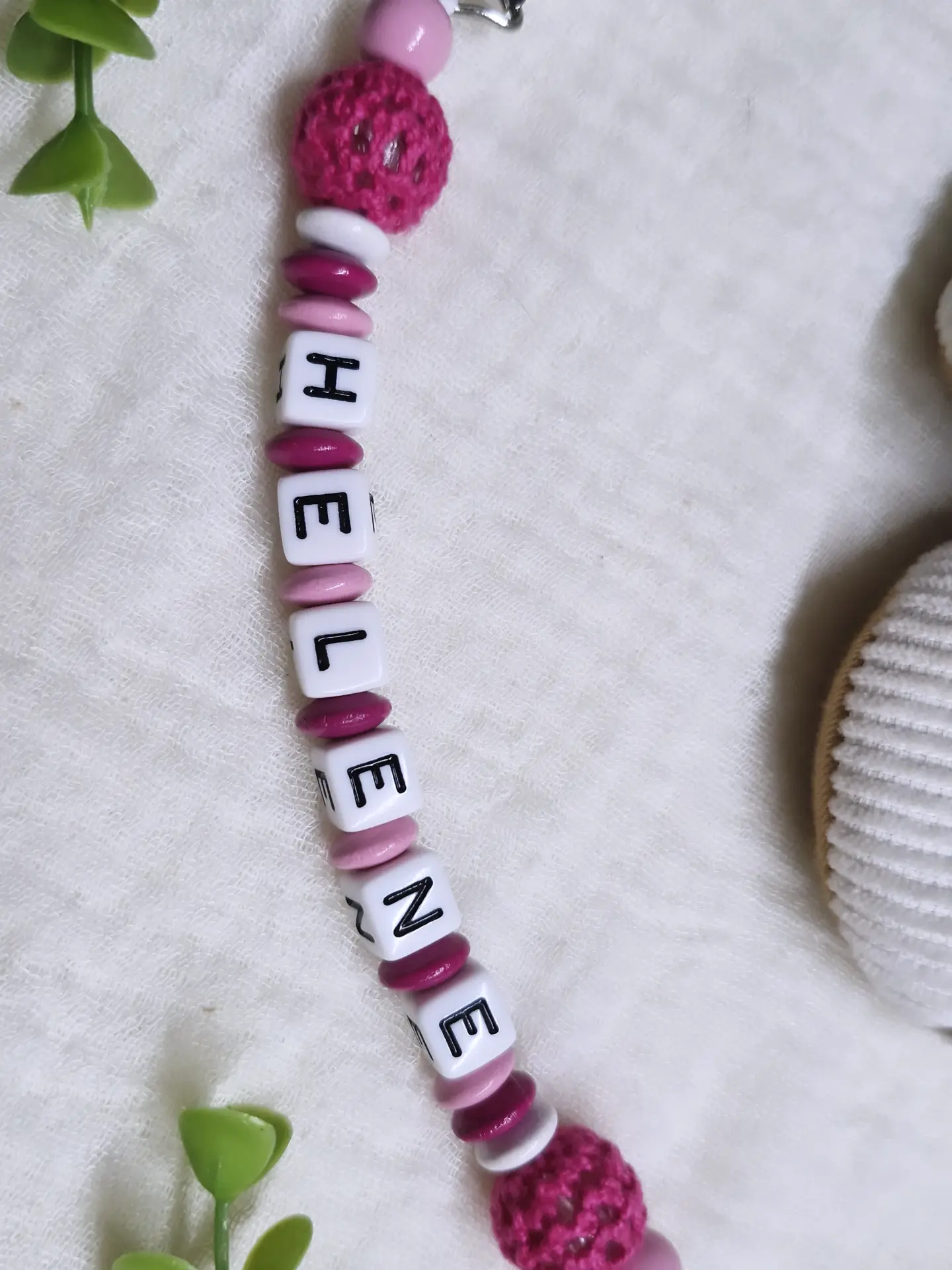 Schnullerkette "HELENE" 🌸 – Bild 2