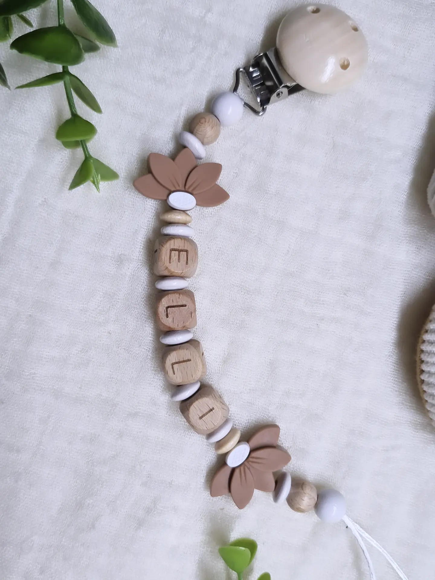 Schnullerkette "ELLI" 🪷 – Bild 2