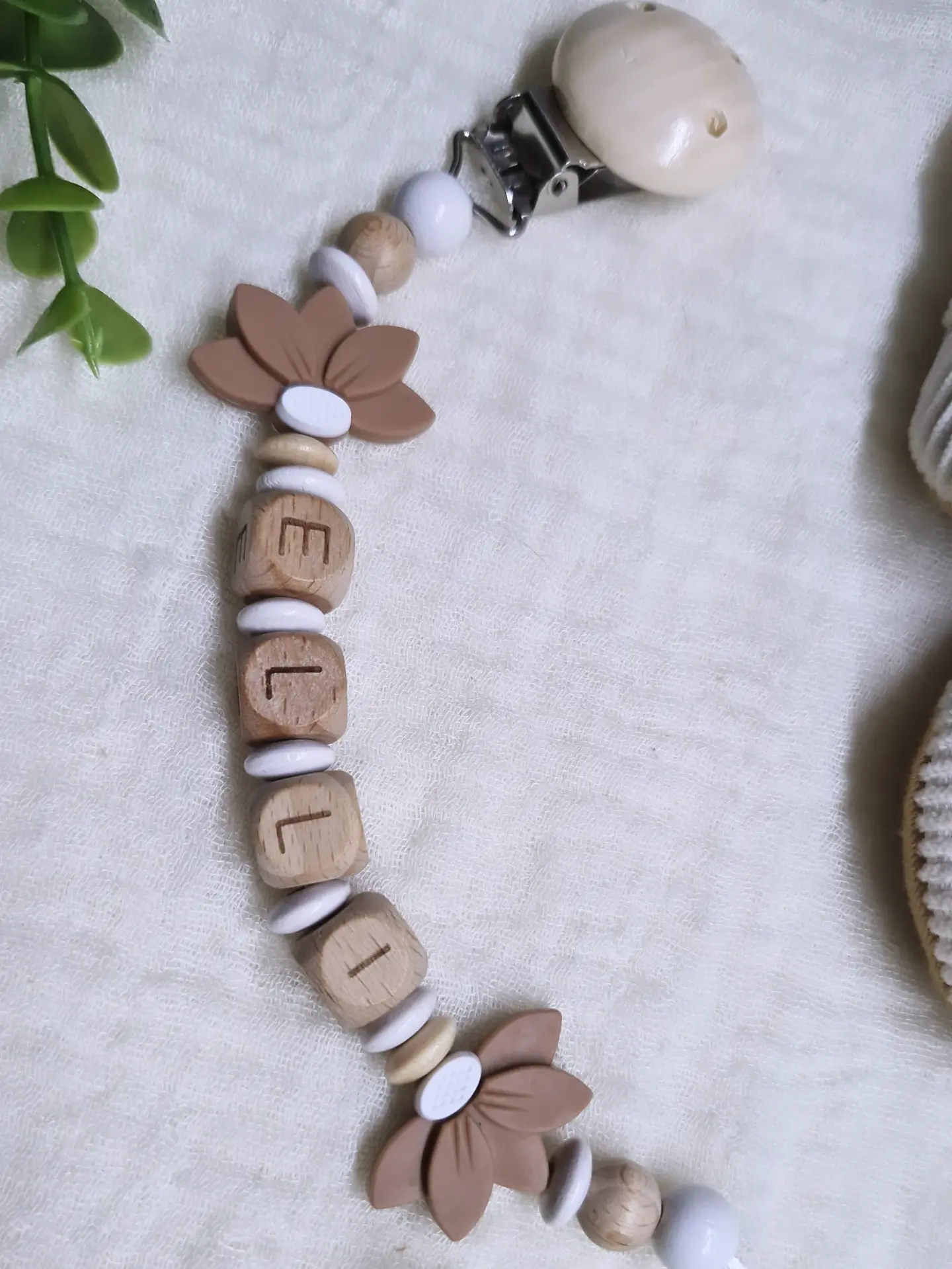 Schnullerkette "ELLI" 🪷 – Bild 4